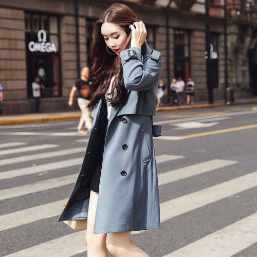 Trench pour femme SU QI en Polyester - Ref 3227642