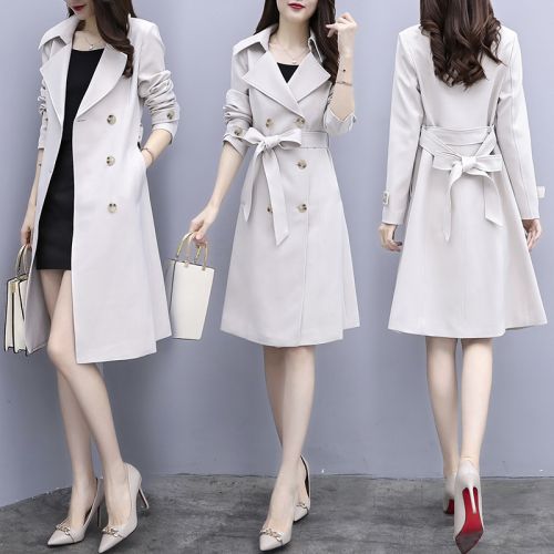 Trench pour femme en Polyester Coton - Ref 3227655