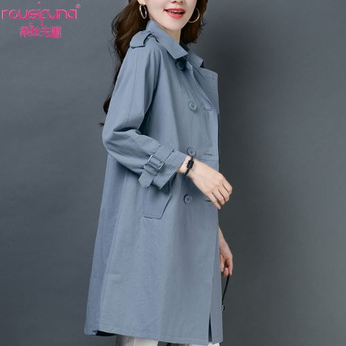 Trench pour femme en Coton - Ref 3227686