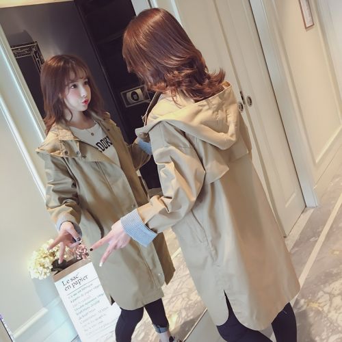 Trench pour femme CHAOLIUSKY TENDANCE CIEL - Ref 3227712