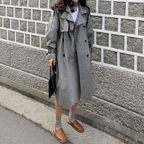 Trench pour femme en Polyester Coton - Ref 3227721