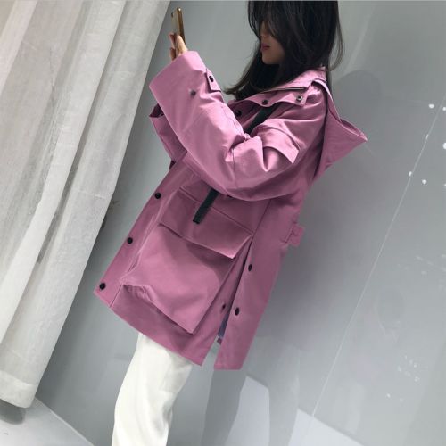 Trench pour femme en Coton - Ref 3227769