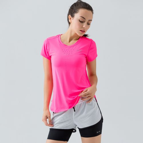  Tshirt de sport femme USA PRO en polyester - Ref 458932