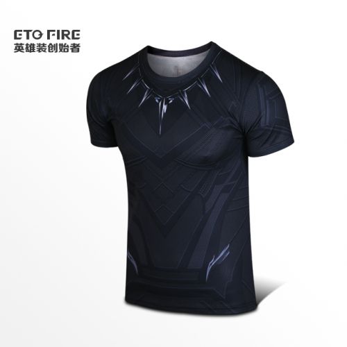 Tshirt de sport homme E.T.Q FIRE en polyester - Ref 459016
