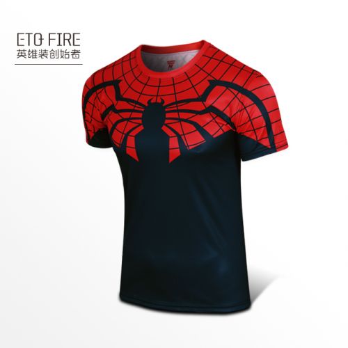  Tshirt de sport homme E.T.Q FIRE en polyester - Ref 459054