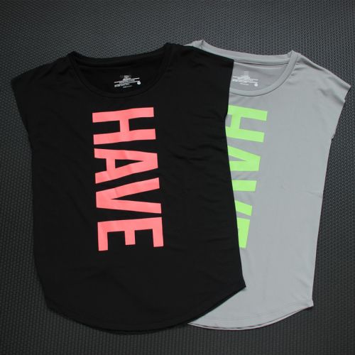  Tshirt de sport femme lettre - Ref 459063