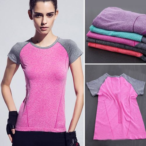  Tshirt de sport femme en CVC - Ref 459077