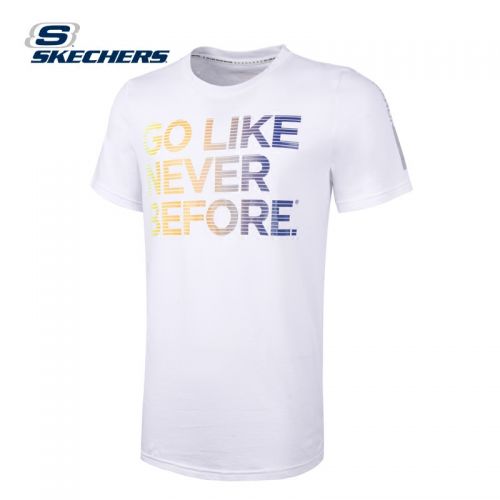  Tshirt de sport homme SKECHERS en coton - Ref 459081