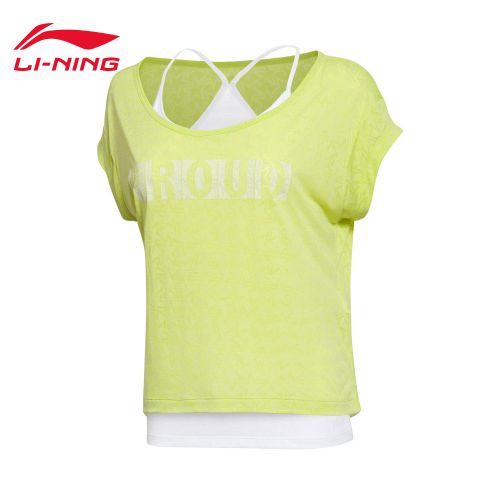  Tshirt de sport femme LINING - Ref 459101