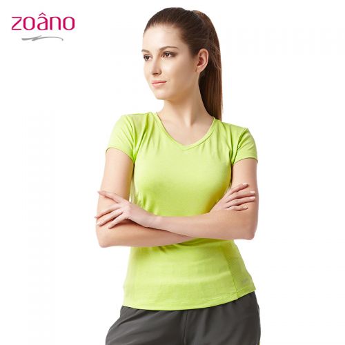  Tshirt de sport femme ZOANO en polyester - Ref 459159