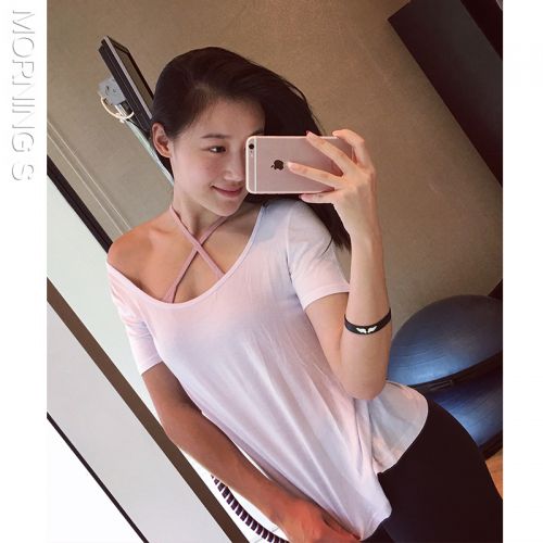  Tshirt de sport femme RUZZFAIR - Ref 459163