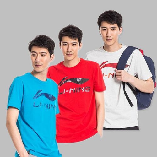  Tshirt de sport homme LINING en CVC - Ref 459171