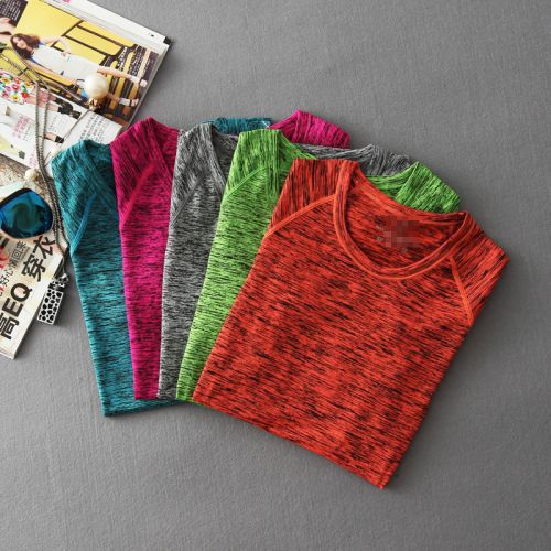 Tshirt de sport femme changement graduel en LYCRA Lycra - Ref 459174