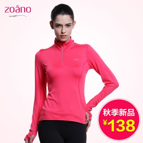  Tshirt de sport femme ZOANO en spandex - Ref 459226
