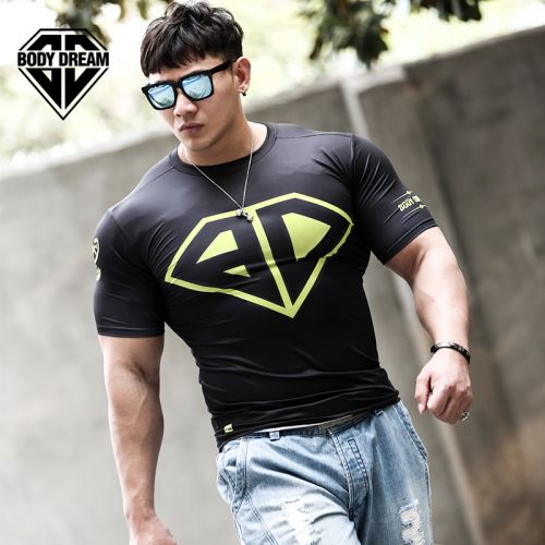  Tshirt de sport homme BODYDREAM en polyester - Ref 459230