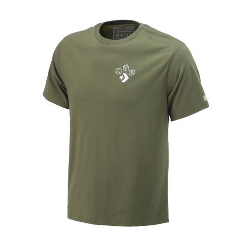  Tshirt de sport homme CONVERSE en coton - Ref 459345
