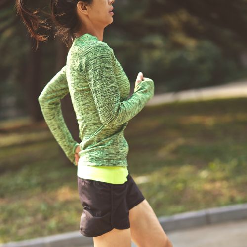  Tshirt de sport femme HTLD en nylon - Ref 459447