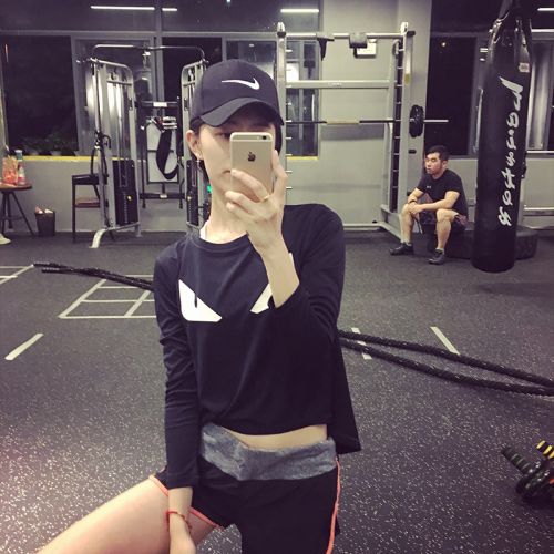  Tshirt de sport femme ANNE RUN en coton - Ref 459526