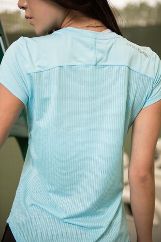 Tshirt de sport femme en spandex - Ref 459576