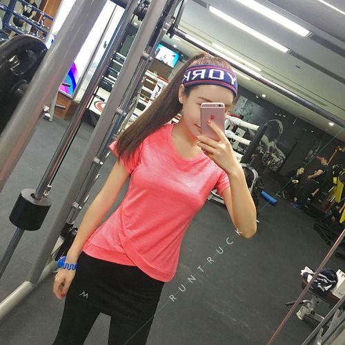  Tshirt de sport femme en polyester - Ref 459717