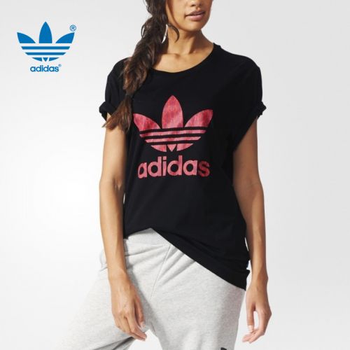  Tshirt de sport femme ADIDAS en CVC - Ref 459738