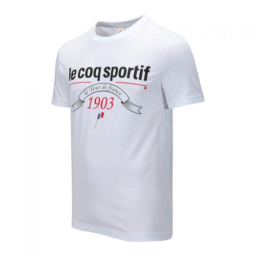  Tshirt de sport homme LE COQ SPORTIF en coton - Ref 459744