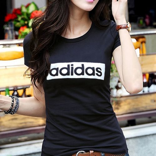  Tshirt de sport femme ADIDAS en coton - Ref 459800