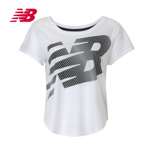  Tshirt de sport femme NEW BALANCE en polyester - Ref 459864