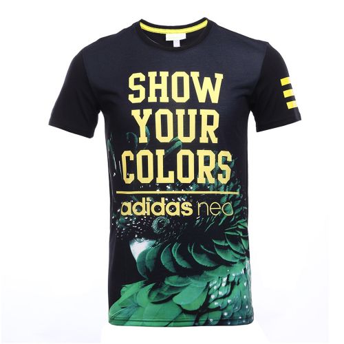  Tshirt de sport homme ADIDAS en CVC - Ref 459946