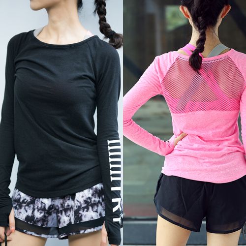 Tshirt de sport femme HTLD manche longue en CVC - Ref 459968