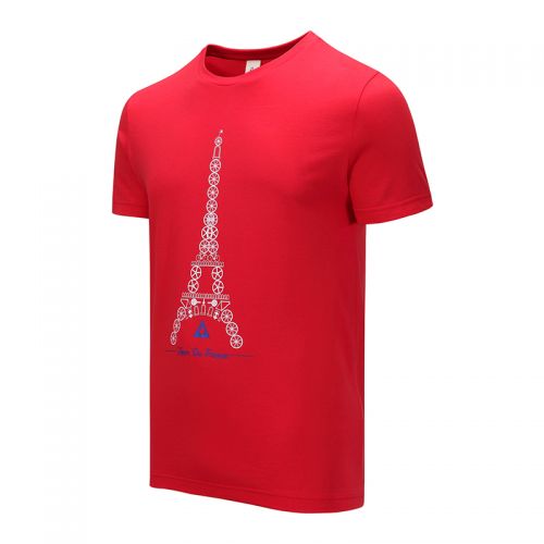  Tshirt de sport homme LE COQ SPORTIF en coton - Ref 459988