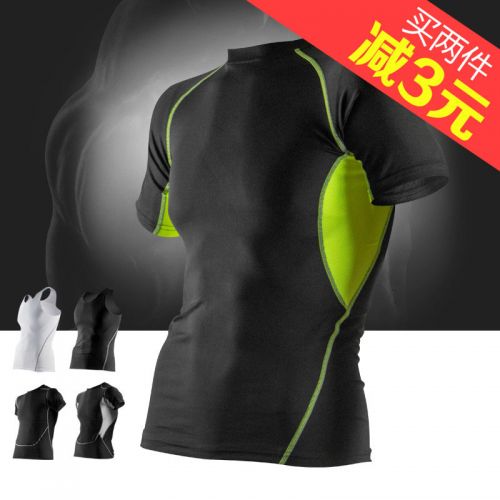 Tshirt de sport homme Moulants T-shirt en LYCRA Lycra - Ref 460100