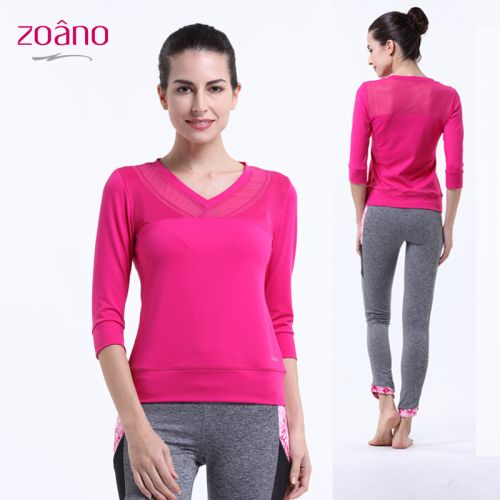  Tshirt de sport femme ZOANO en nylon - Ref 460109