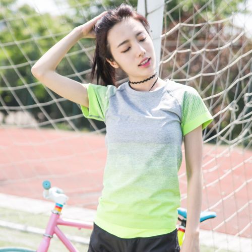  Tshirt de sport femme en nylon - Ref 460145