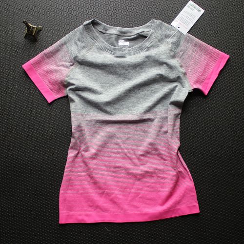Tshirt de sport femme à manches courtes en nylon - Ref 460167