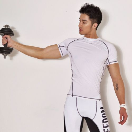  Tshirt de sport homme en coton - Ref 460221
