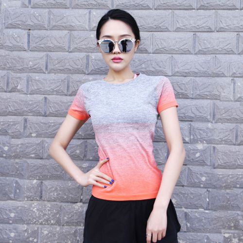  Tshirt de sport femme en polyester - Ref 460317