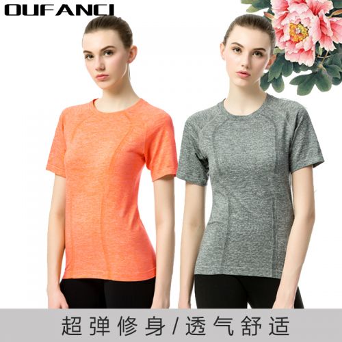  Tshirt de sport femme en nylon - Ref 460331