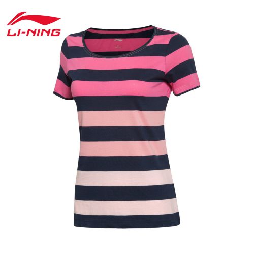  Tshirt de sport femme LINING en coton - Ref 460384