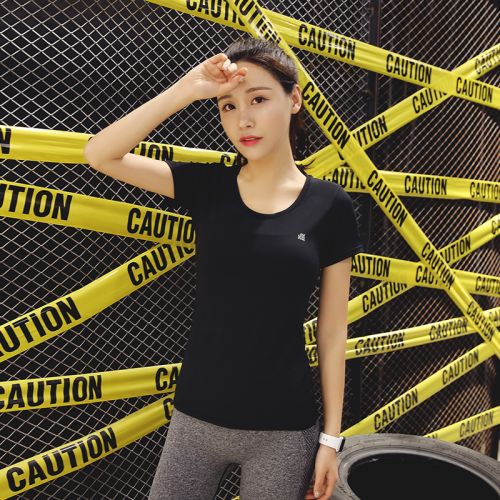  Tshirt de sport femme en polyester - Ref 460435