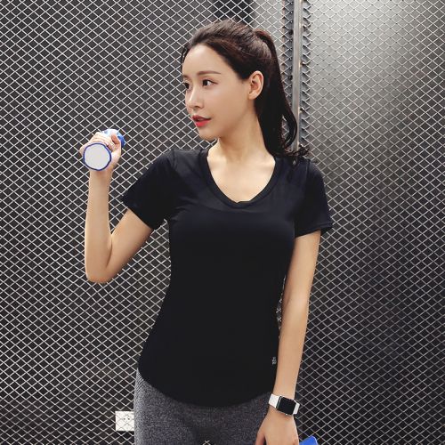  Tshirt de sport femme en polyester - Ref 460481