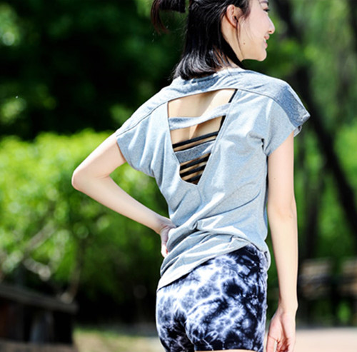 Tshirt de sport femme USA PRO - Ref 460487
