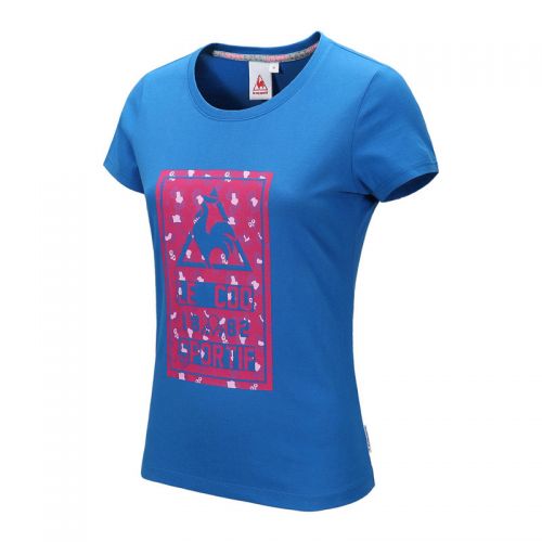  Tshirt de sport femme LE COQ SPORTIF en coton - Ref 460491