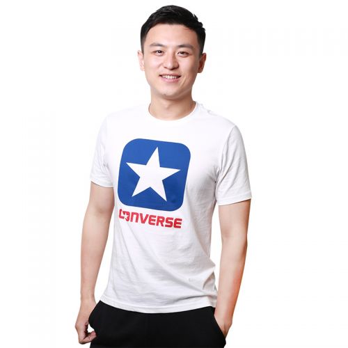  Tshirt de sport homme CONVERSE en coton - Ref 460558