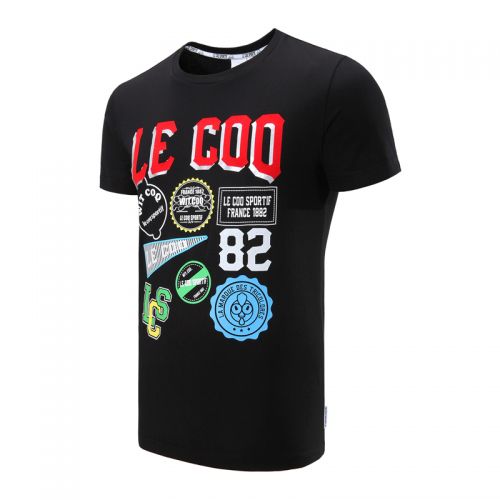  Tshirt de sport homme LE COQ SPORTIF en coton - Ref 460614