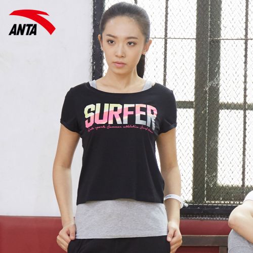  Tshirt de sport femme ANTA en coton - Ref 460619