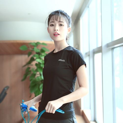  Tshirt de sport femme en polyester - Ref 460642