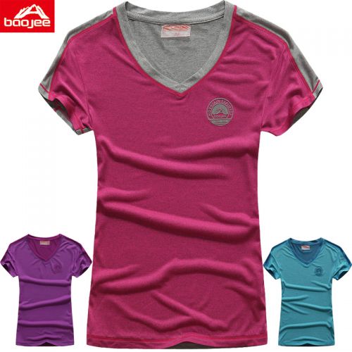  Tshirt de sport femme BAO JEESPORT en polyester - Ref 460689