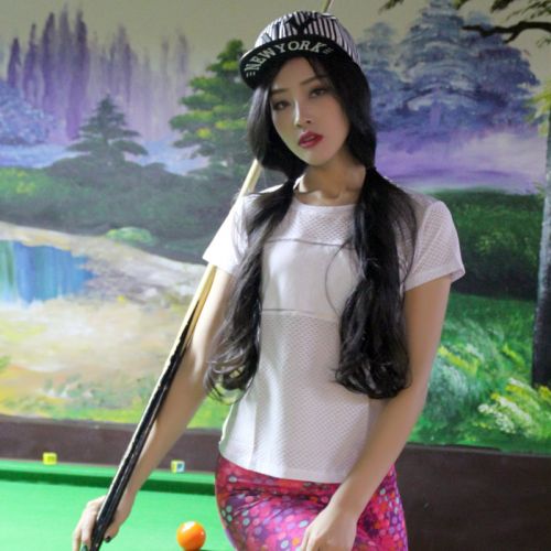  Tshirt de sport femme en polyester - Ref 460695