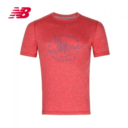  Tshirt de sport homme NEW BALANCE en polyester - Ref 460706
